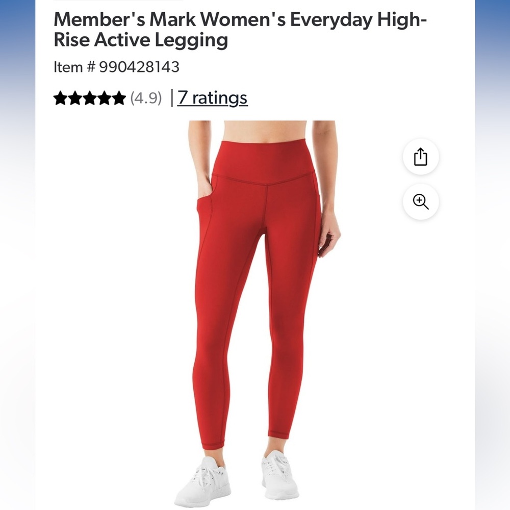 Womens extra warm cranberry leggings with pockets